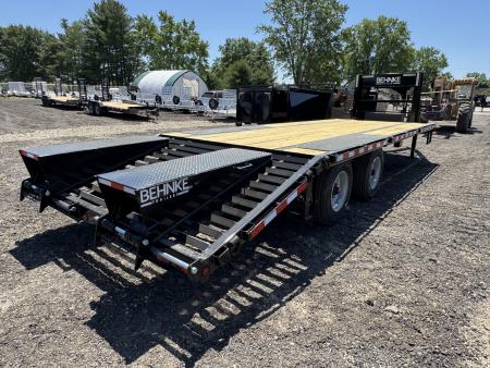 New 2026 Behnke FB8X25GN-20E Flatbed Trailer