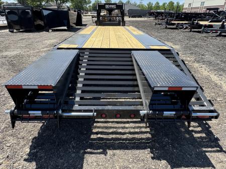 New 2026 Behnke FB8X25GN-20E Flatbed Trailer