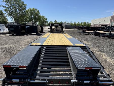 New 2026 Behnke FB8X25GN-20E Flatbed Trailer