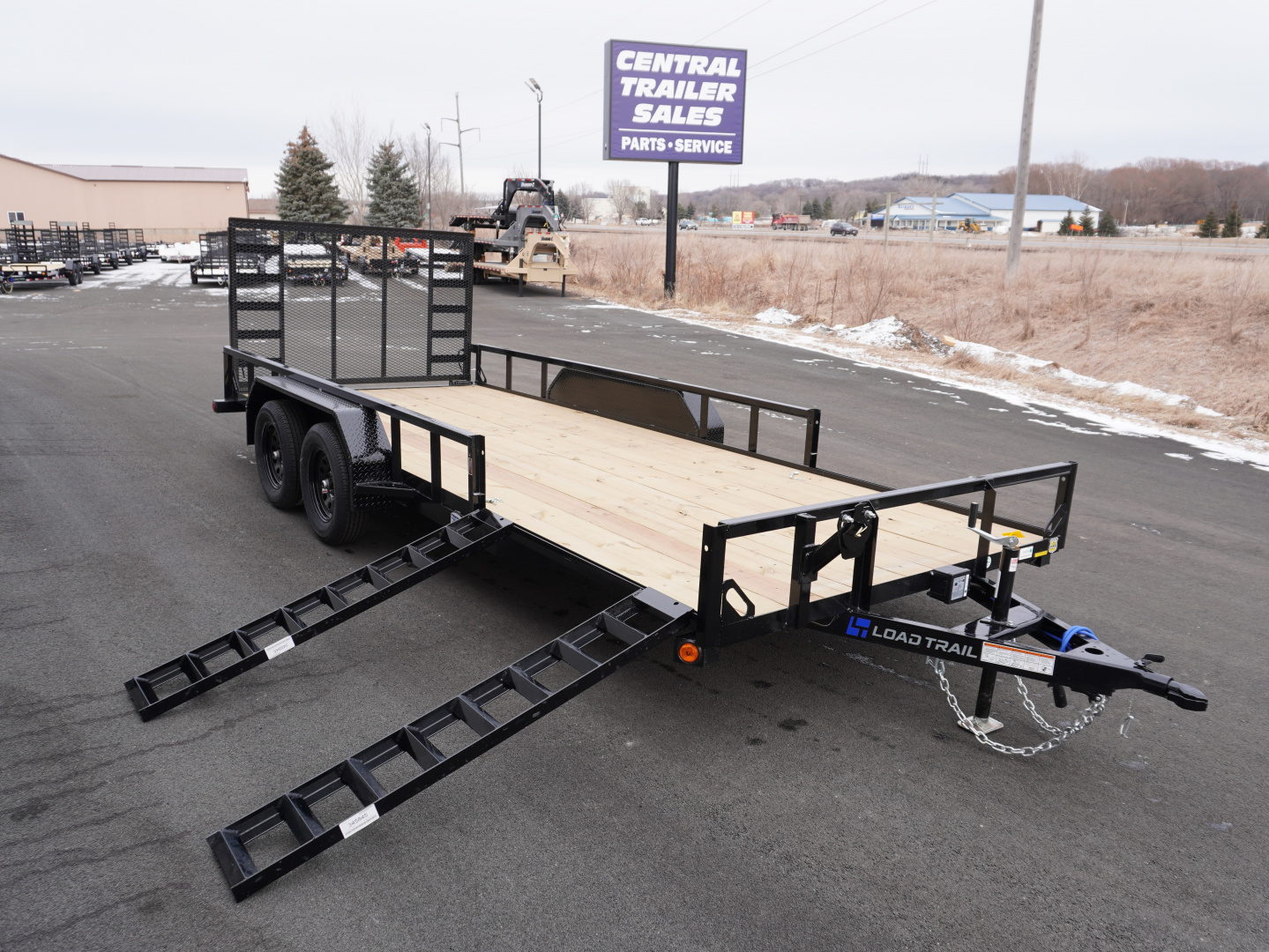 New 2026 Load Trail 83"x18' Utility Trailer