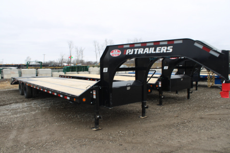 New 2026 PJ Trailers 32' MR GN 25K GVWR STOCK ID 52152 Equipment Trailer