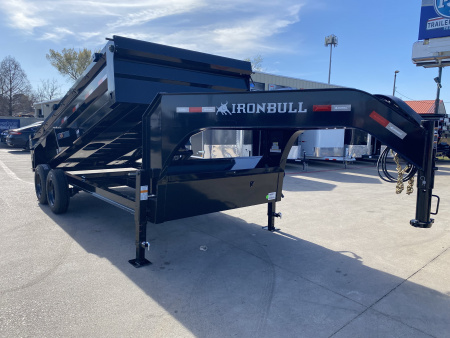 New 2026 Iron Bull 7x16x2 DTG Dump Trailer