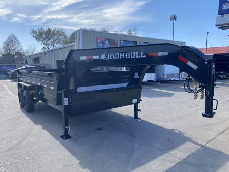 New 2026 Iron Bull 7x16x2 DTG Dump Trailer
