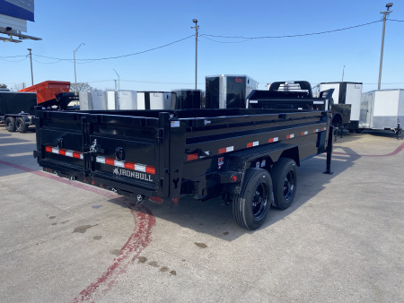 New 2026 Iron Bull 7x16x2 DTG Dump Trailer