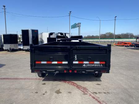 New 2026 Iron Bull 7x16x2 DTG Dump Trailer