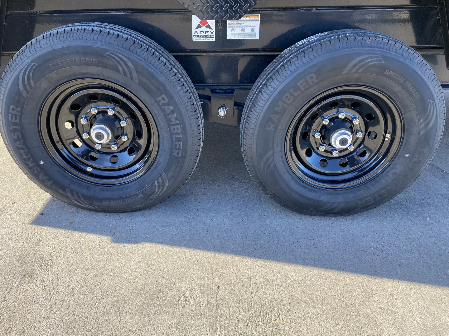 New 2026 Norstar DTB83X16X4 Dump Trailer