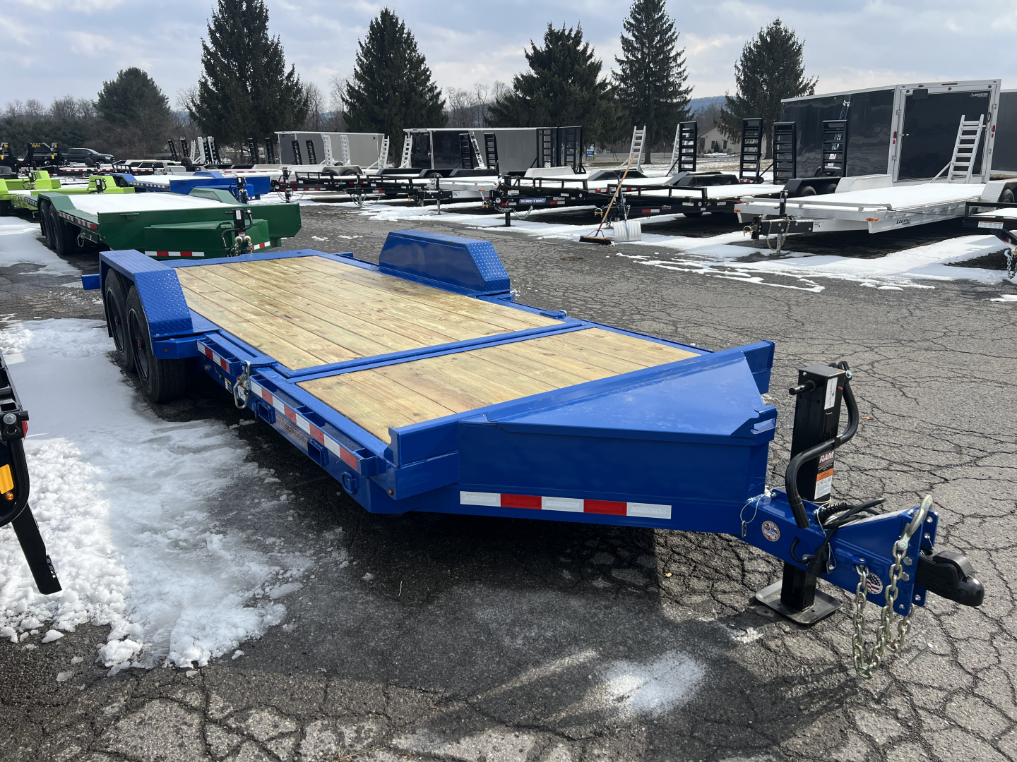 New 2026 Midsota 7X16+4 17.6K TILT Equipment Trailer