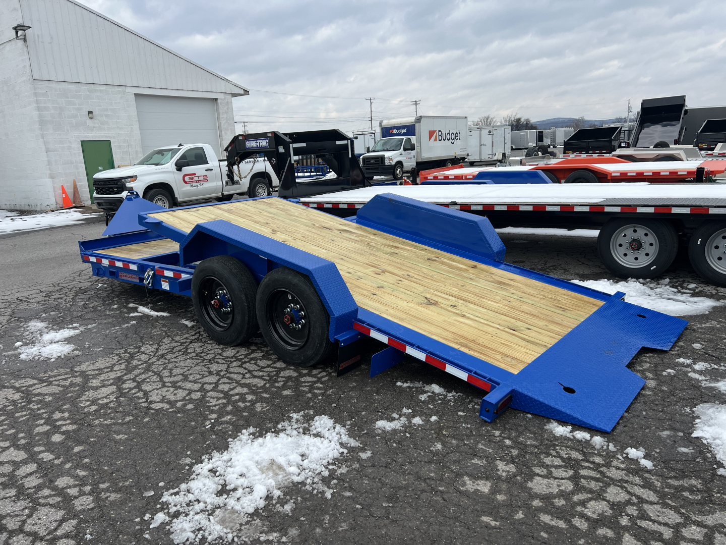 New 2026 Midsota 7X16+4 17.6K TILT Equipment Trailer
