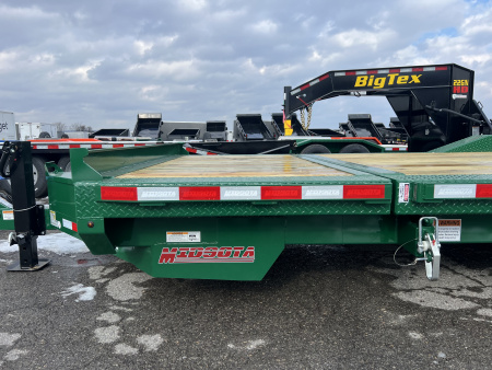 New 2026 Midsota 102x18+4 17.6K Widebody Tilt Equipment Trailer