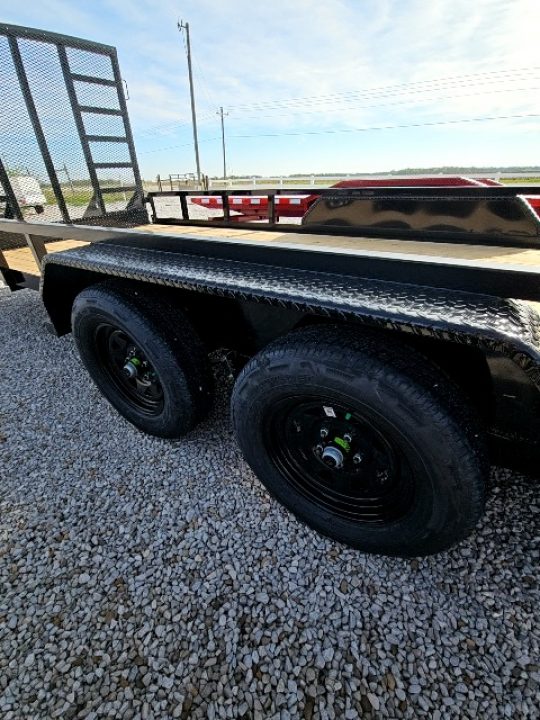 New 2026 Sure-Trac 7 x 24 7K Tube Top Utility Trailer