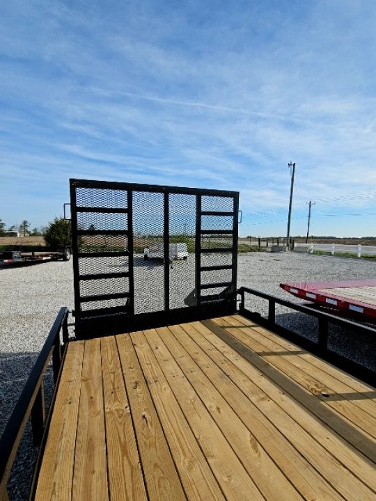 New 2026 Sure-Trac 7 x 24 7K Tube Top Utility Trailer