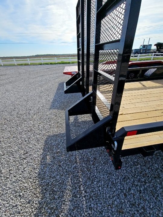 New 2026 Sure-Trac 7 x 24 7K Tube Top Utility Trailer