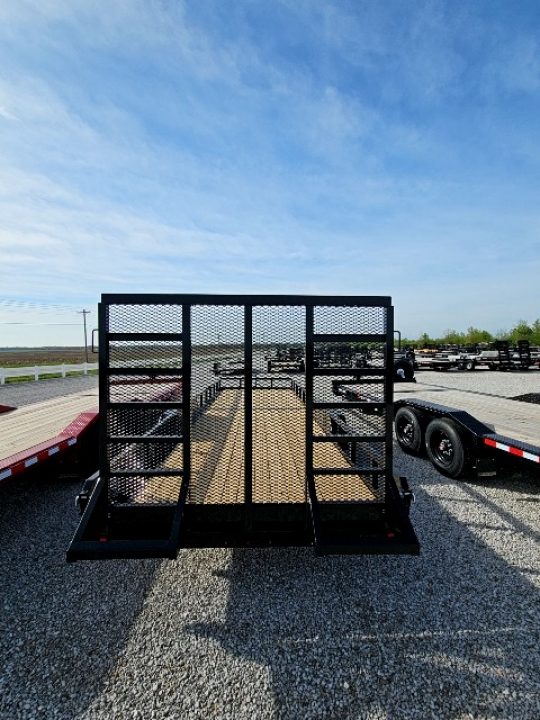 New 2026 Sure-Trac 7 x 24 7K Tube Top Utility Trailer