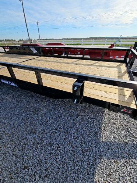 New 2026 Sure-Trac 7 x 24 7K Tube Top Utility Trailer