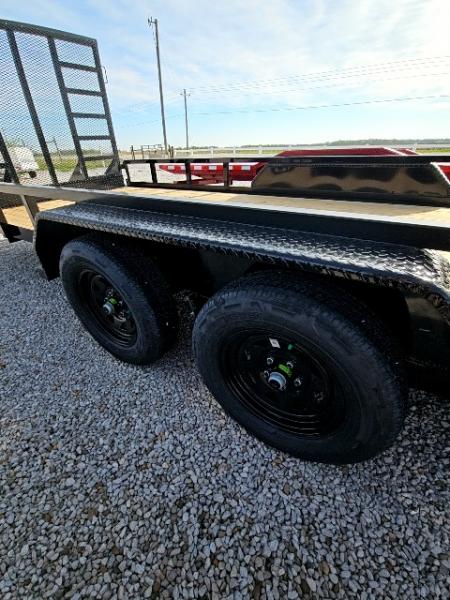 New 2026 Sure-Trac 7 x 24 7K Tube Top Utility Trailer