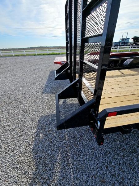 New 2026 Sure-Trac 7 x 24 7K Tube Top Utility Trailer