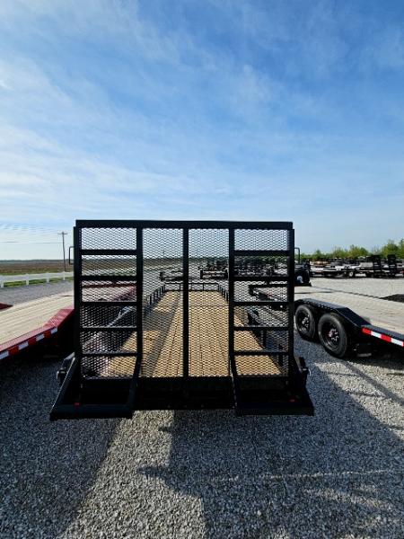 New 2026 Sure-Trac 7 x 24 7K Tube Top Utility Trailer