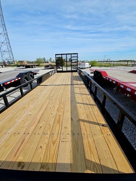 New 2026 Sure-Trac 7 x 24 7K Tube Top Utility Trailer