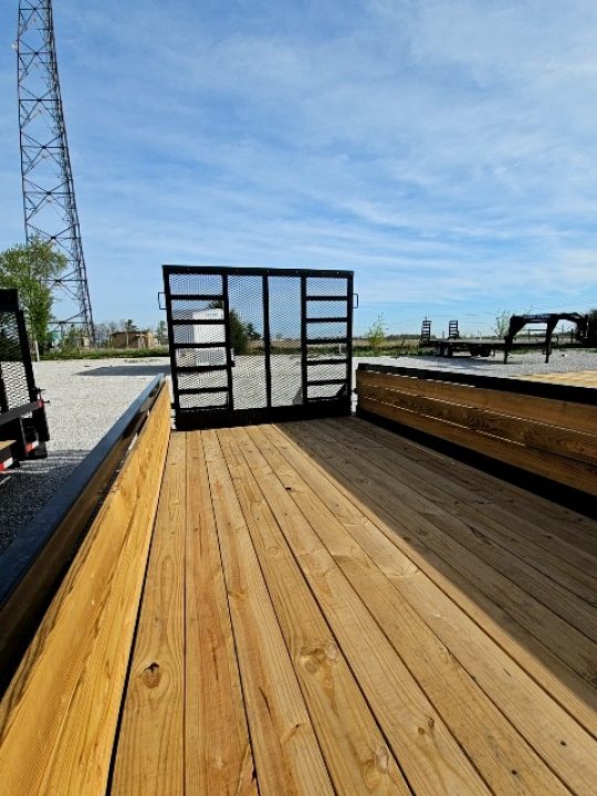 New 2026 Sure-Trac 7 x 24 10K Tube Top Three Board Utility Trailer