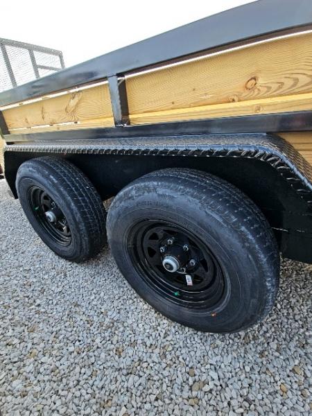 New 2026 Sure-Trac 7 x 24 10K Tube Top Three Board Utility Trailer