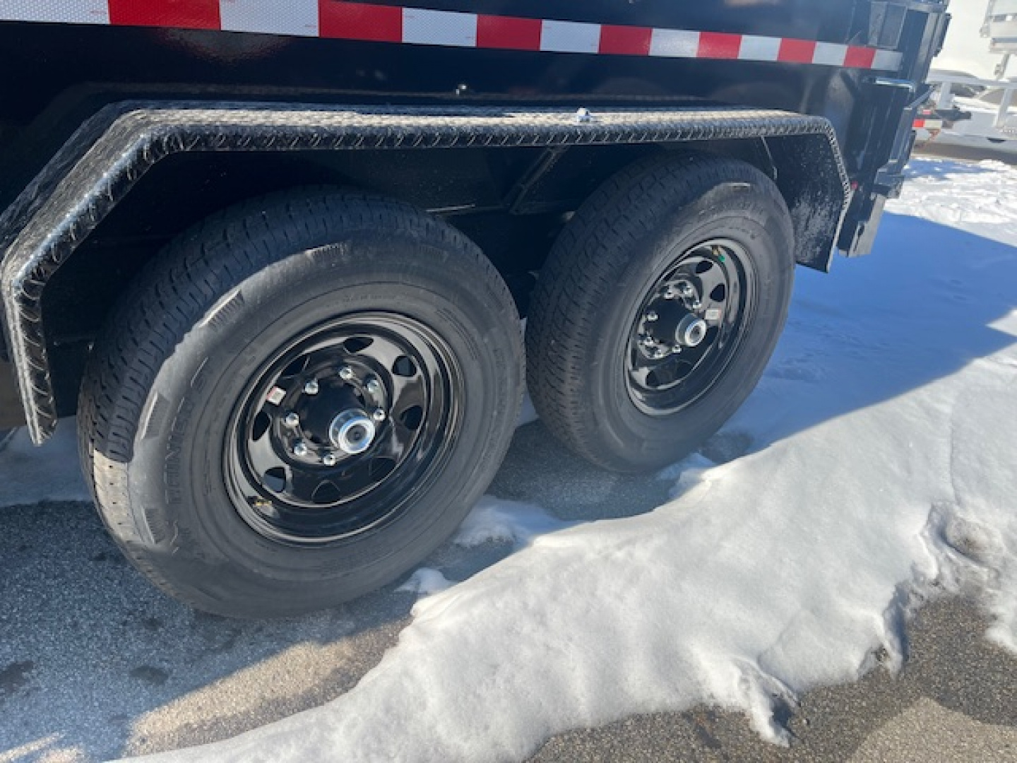 New 2026 H&H Trailers 7X16 Dump Trailer