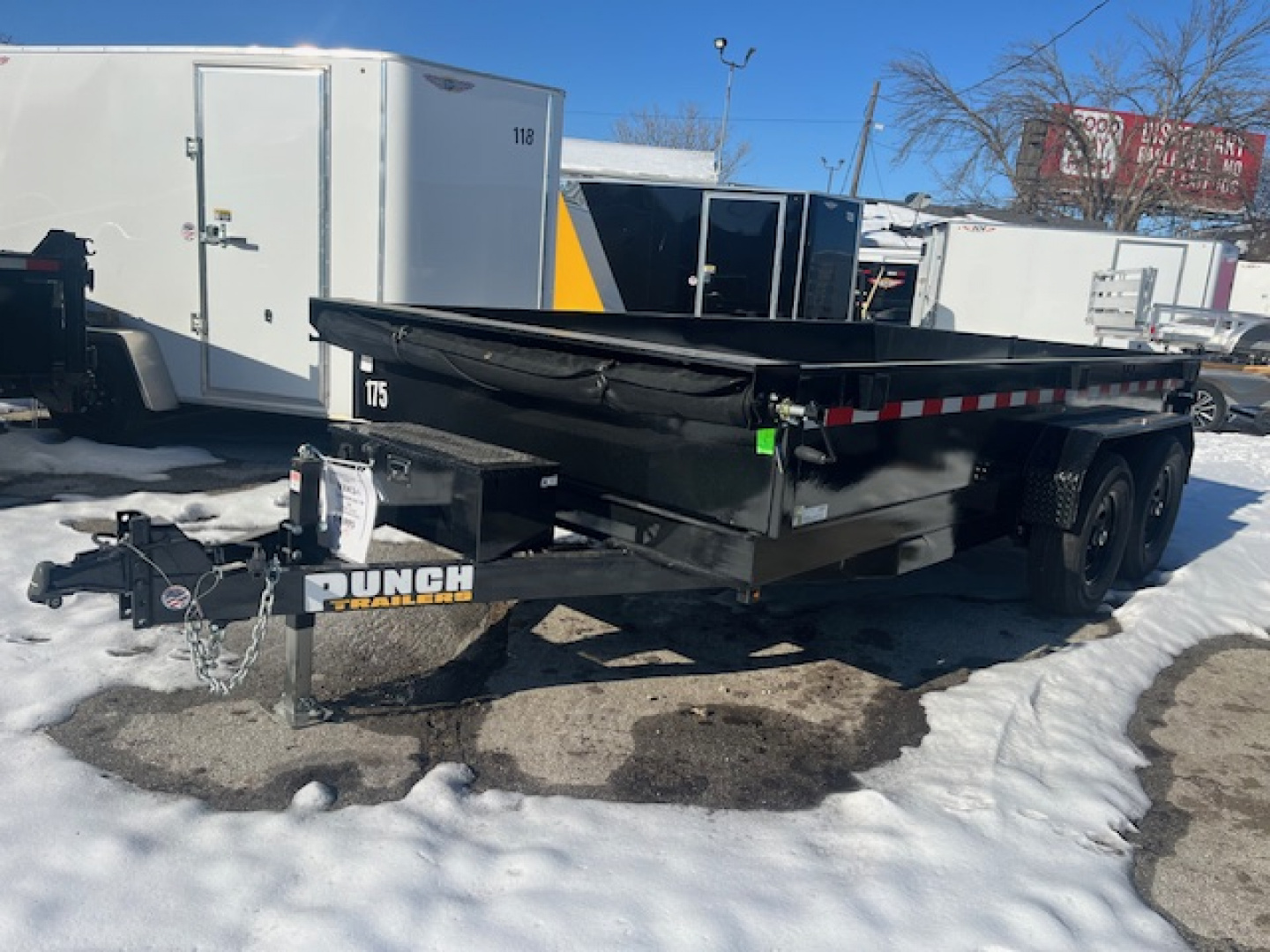 New 2026 H&H Trailers 7X16 Dump Trailer