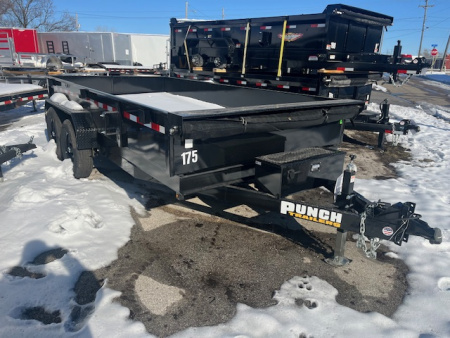 New 2026 H&H Trailers 7X16 Dump Trailer