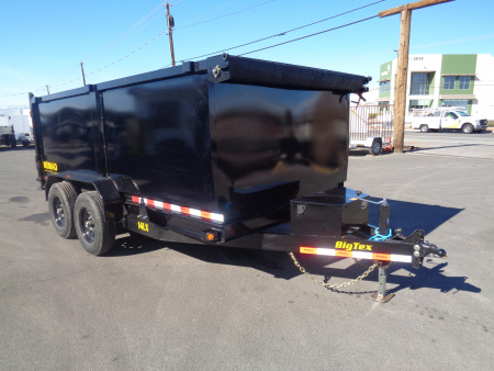 New 2026 BIG TEX Trailers * 14LX-14 P4 * 14Ft Tandem Axle 14k Dump Trailer w/ 4Ft Sides