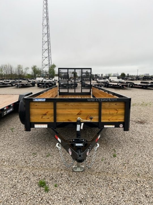 New 2026 Sure-Trac 7 x 20 10K Tube Top Three Board Utility Trailer