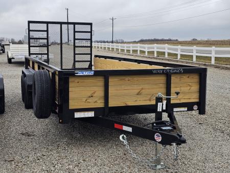 New 2026 Sure-Trac 7 x 20 10K Tube Top Three Board Utility Trailer