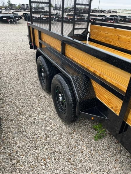 New 2026 Sure-Trac 7 x 20 10K Tube Top Three Board Utility Trailer