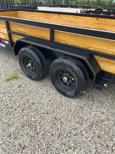 New 2026 Sure-Trac 7 x 20 10K Tube Top Three Board Utility Trailer