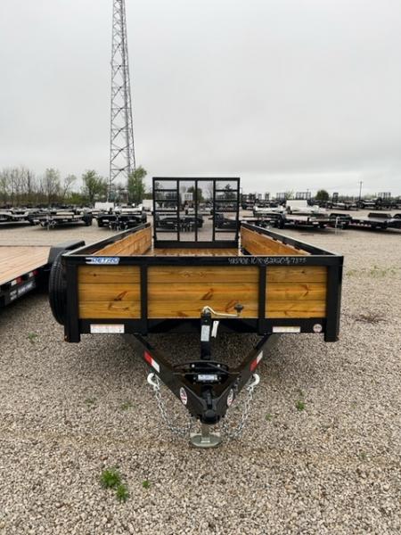 New 2026 Sure-Trac 7 x 20 10K Tube Top Three Board Utility Trailer