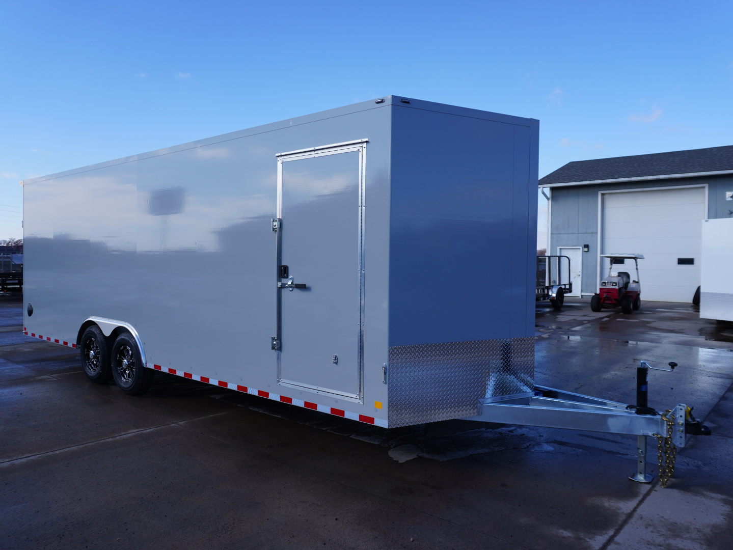 New 2026 Cell-Tech Trailers 8.5x24ft Galvanized Enclosed Car Hauler