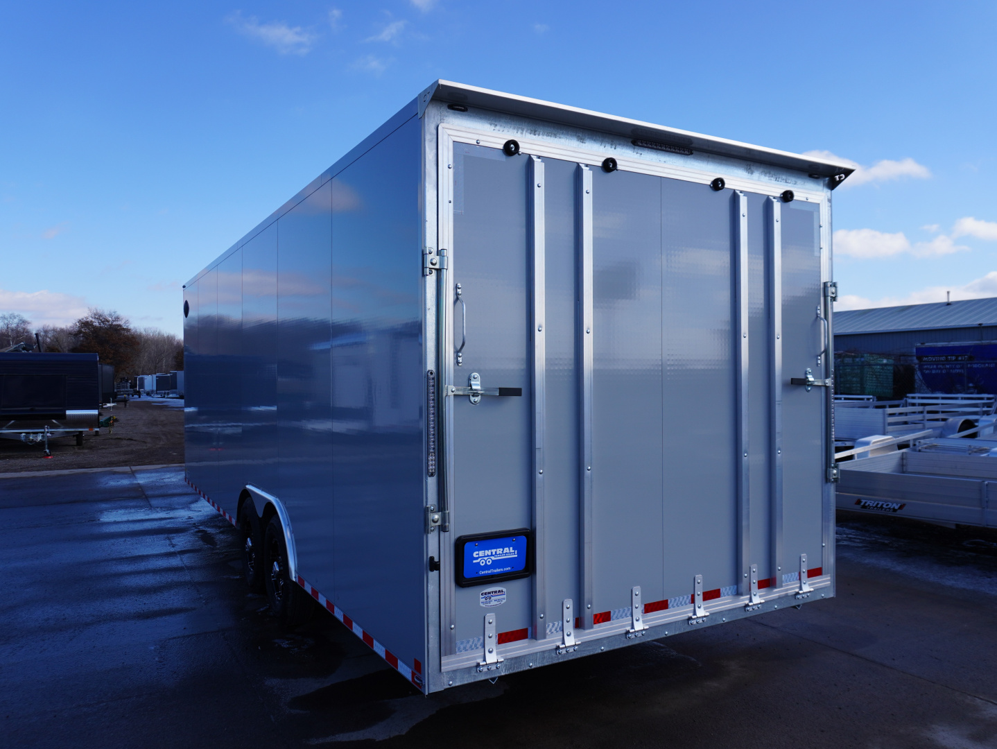 New 2026 Cell-Tech Trailers 8.5x24ft Galvanized Enclosed Car Hauler