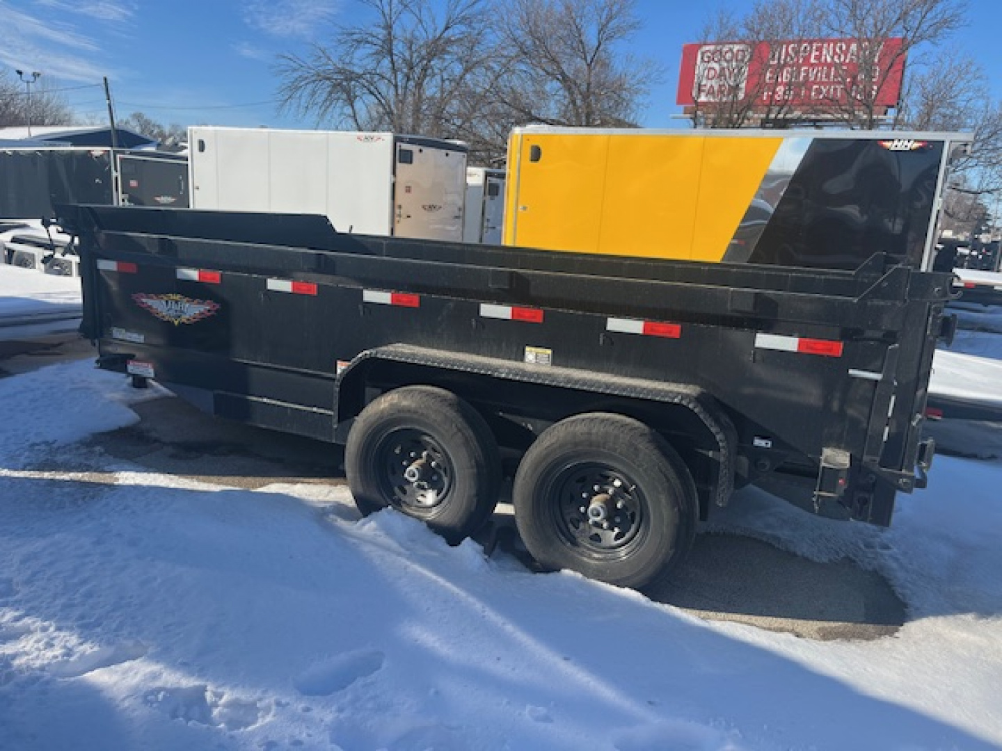 New 2023 H&H Trailers 83X14 Dump Trailer #106