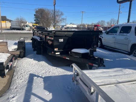 New 2023 H&H Trailers 83X14 Dump Trailer #106