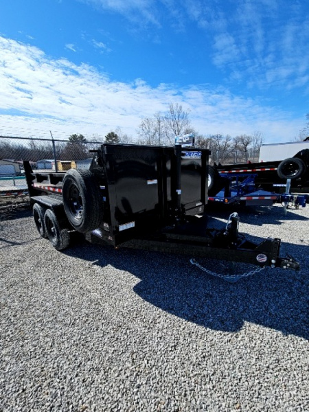 New 2026 Sure-Trac 82x12 12K Telescopic HD Low Profile Dump Trailer