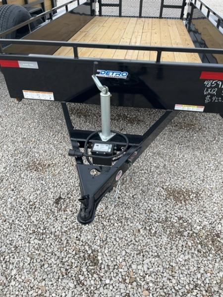 New 2026 Sure-Trac 7x12 5K Steel High Side Utility Trailer