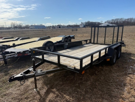 Used 2020 Lone Wolf Trailers 83X16 Utility Trailer