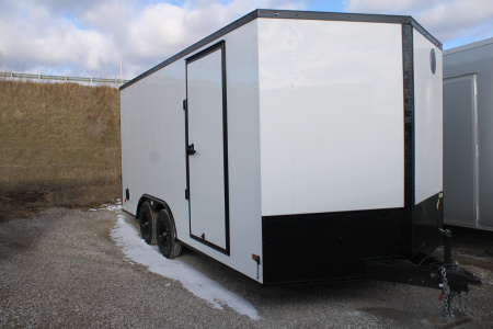 New 2026 Darkhorse Cargo 8X16 R WITH 7' INTERIOR HEIGHT STOCK ID 51975 Cargo / Enclosed Trailer