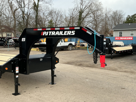 New 2026 PJ Trailers 102" x 35' Low-Pro Flatdeck With Duals (LD) 25.9K w. Monster Ramps Flatbed Trailer