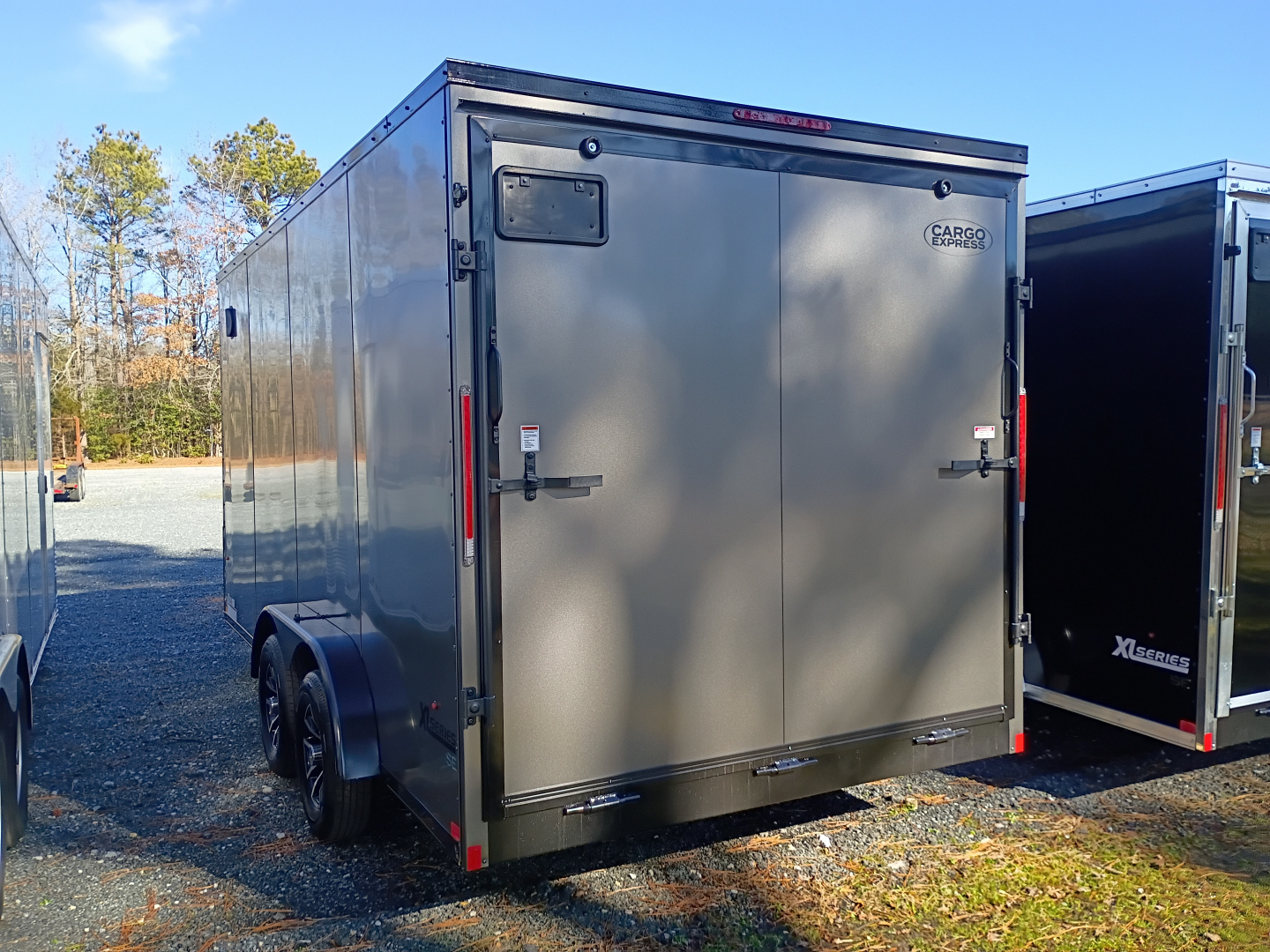 New 2026 Cargo Express 7.5X16 23977 CHAR/BLK Cargo / Enclosed Trailer