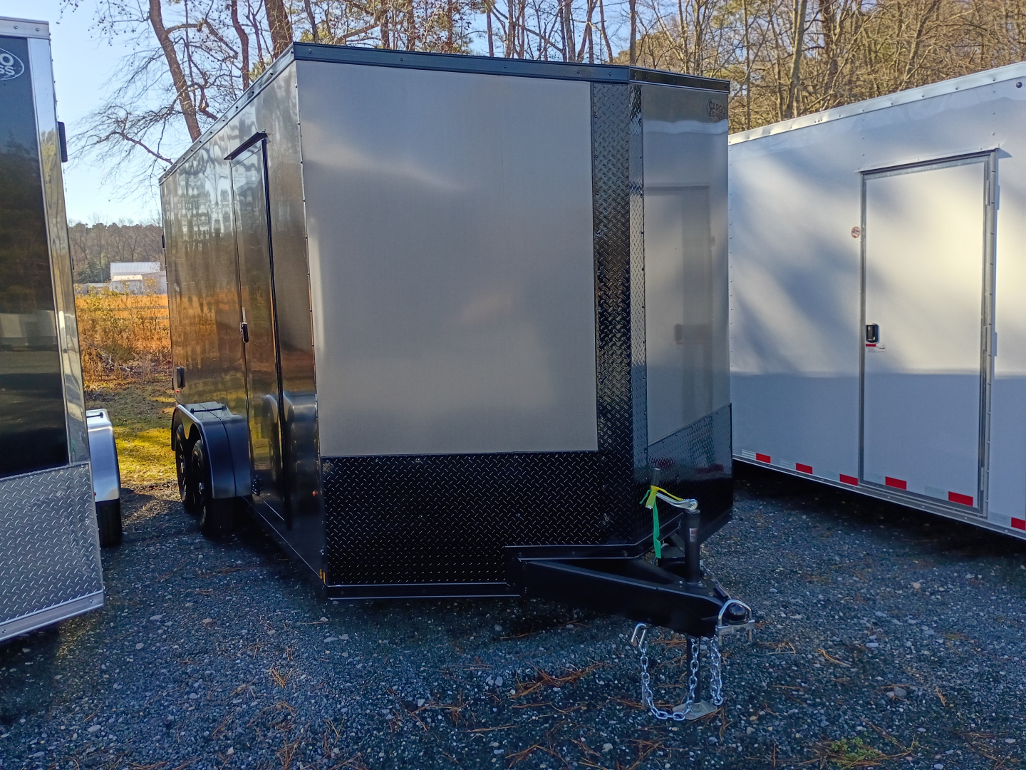 New 2026 Cargo Express 7.5X16 23977 CHAR/BLK Cargo / Enclosed Trailer