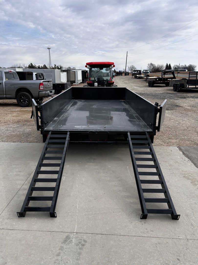 New 2026 Punch 83X14 14K GVWR /RAMPS/TARP DUMP TRAILER BY H&H TRAILERS Dump Trailer