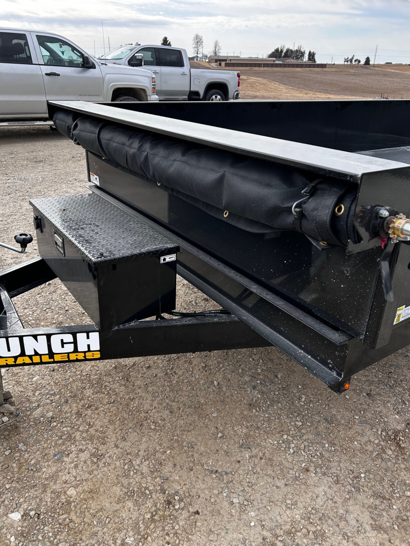 New 2026 Punch 83X14 14K GVWR /RAMPS/TARP DUMP TRAILER BY H&H TRAILERS Dump Trailer