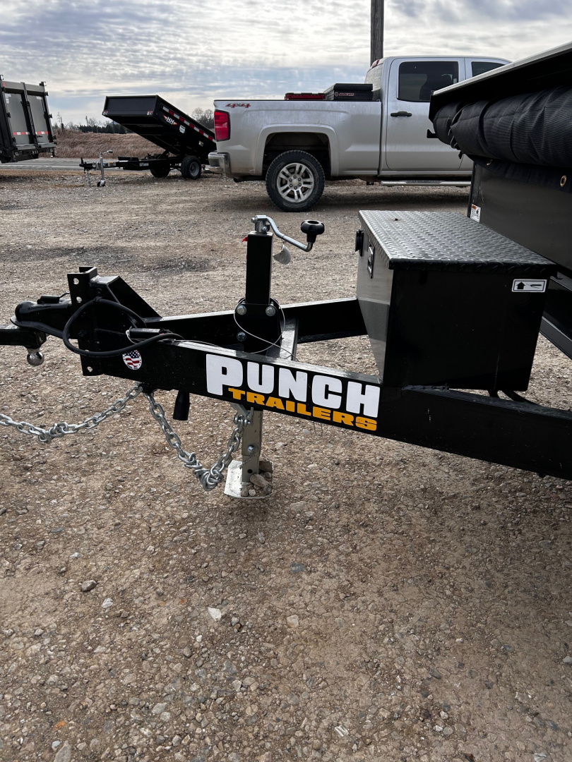 New 2026 Punch 83X14 14K GVWR /RAMPS/TARP DUMP TRAILER BY H&H TRAILERS Dump Trailer