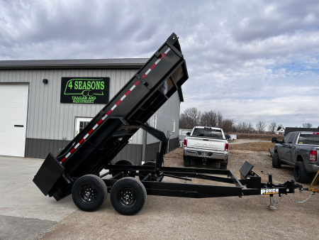 New 2026 Punch 83X14 14K GVWR /RAMPS/TARP DUMP TRAILER BY H&H TRAILERS Dump Trailer