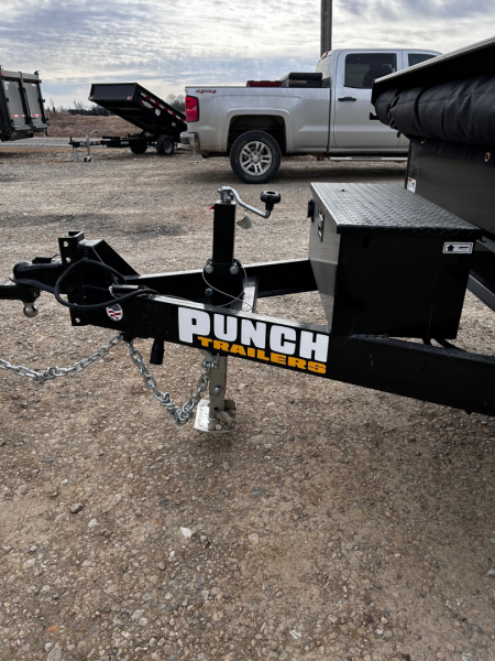 New 2026 Punch 83X14 14K GVWR /RAMPS/TARP DUMP TRAILER BY H&H TRAILERS Dump Trailer