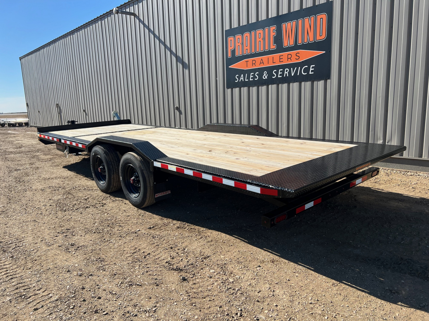 New 2026 Midsota 24' Wide Body 10K Axles Tilt Trailer